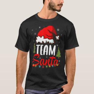 Team Santa Family Group Matching Christmas Pajama  T-Shirt