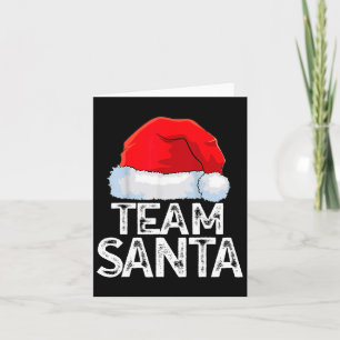 Team Santa Family Tradition Christmas Squad Matchi Card
