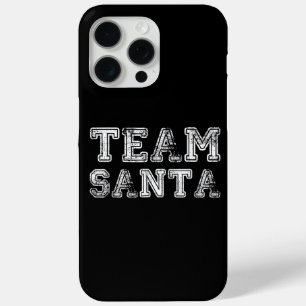 Team Santa Funny Christmas iPhone 15 Pro Max Case
