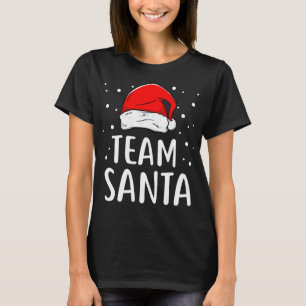 Team Santa Funny Christmas Family Matching T-Shirt