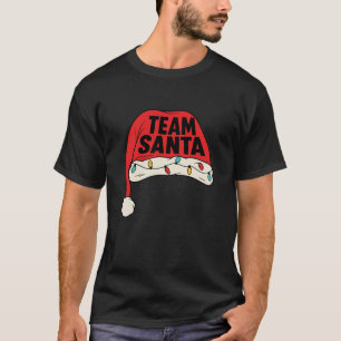 Team Santa Hat Christmas Squad Family Group Matchi T-Shirt