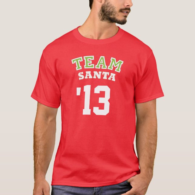 Team Santa - Santa's Helper Custom Shirt (Front)