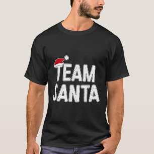Team Santa Shirt Adult Kids Christmas Santa Squad 