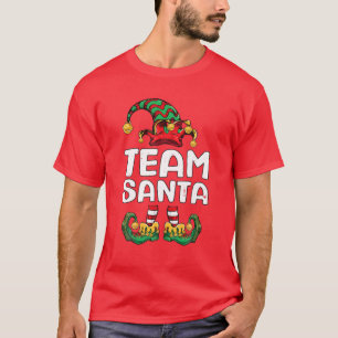 Team Santa Shirt Gift Family Matching Pajama Chris