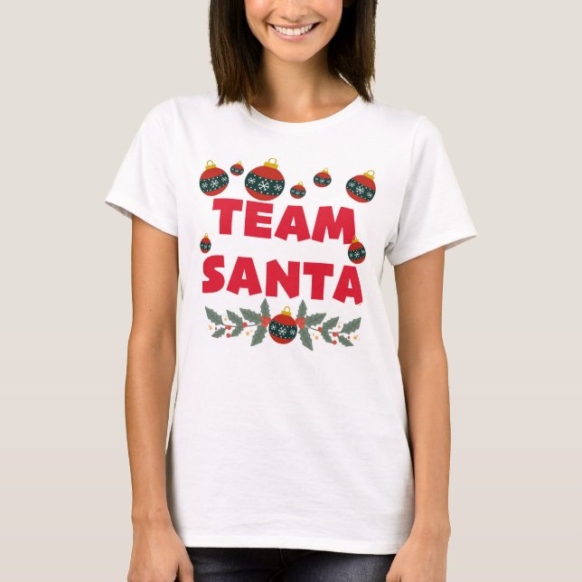 Team Santa T-Shirt (Front)