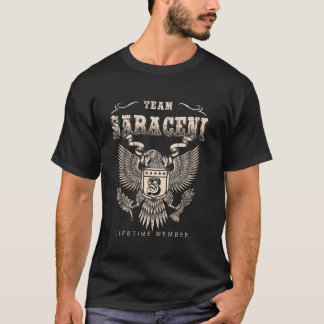 Team Saraceni Lifetime Member - Saraceni Name T-Shirt