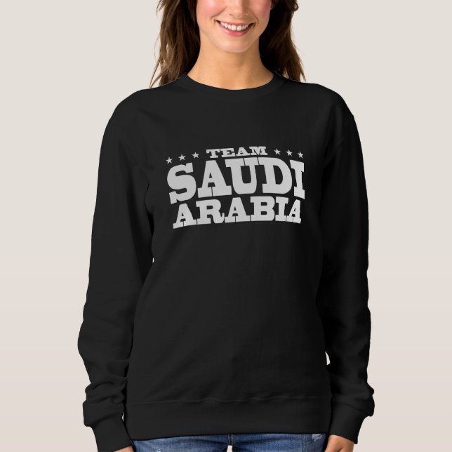 Team Saudi Arabia Citizen Patriotic Country Suppor Sweatshirt (Front)