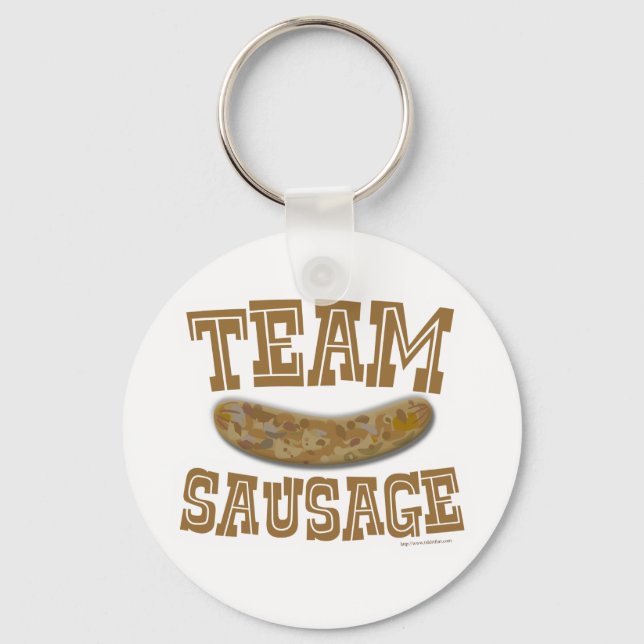Team Sausage Key Ring (Front)