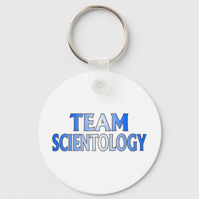 Team Scientology Key Ring (Front)