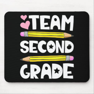Team Second Grade Fun 2nd Back To School Teacher S Mouse Pad