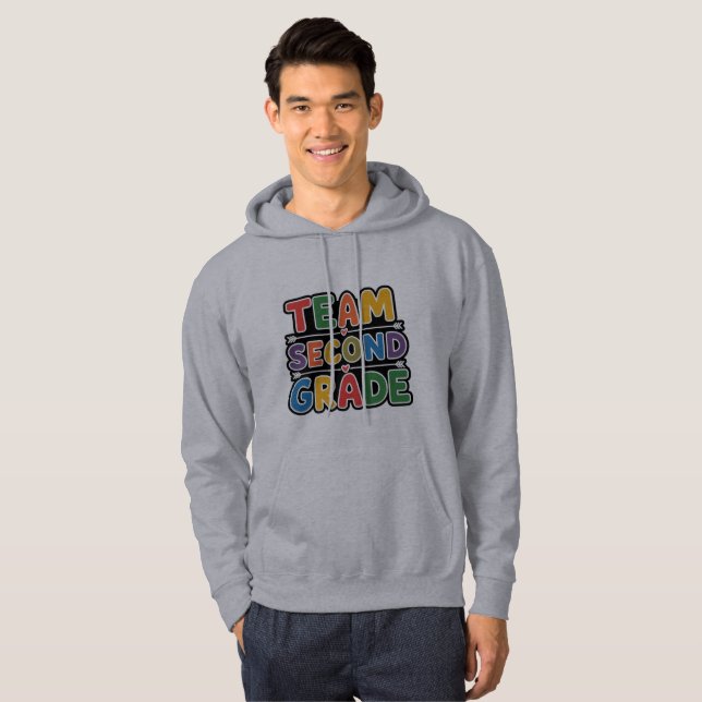 Team Second Grade Hoodie (Front Full)