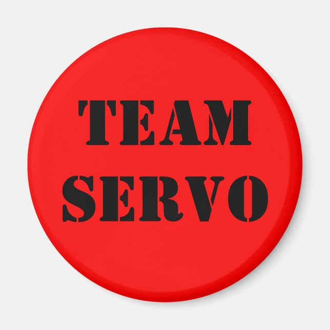 TEAM SERVO MAGNET (Front)