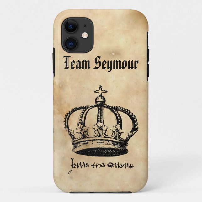 Team Seymour - Jane's Crown & Signature Case-Mate iPhone Case (Back)