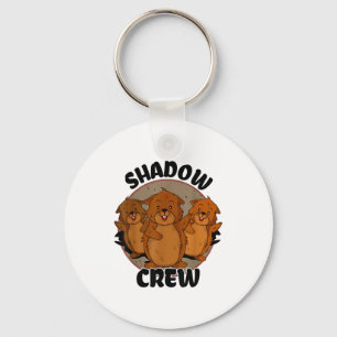 Team Shadow Crew Groundhog Day 2024  Key Ring