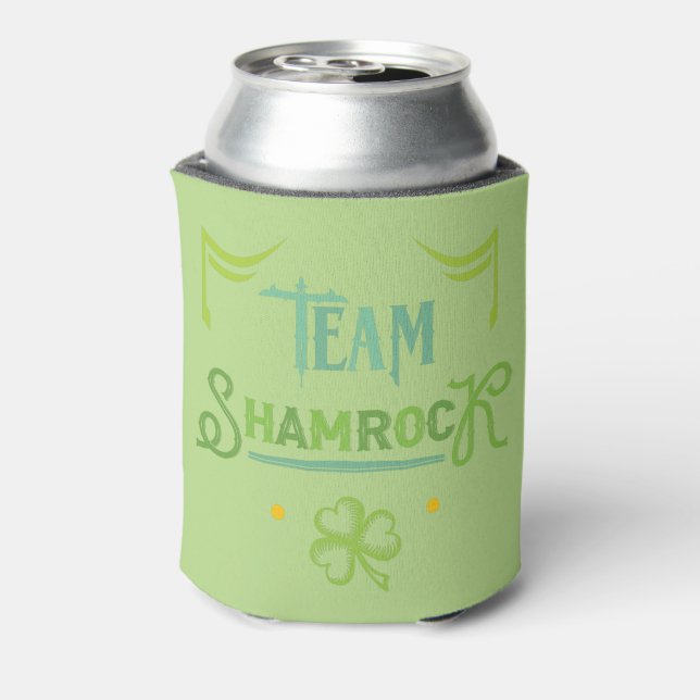 Team Shamrock Can Cooler (Can Back)