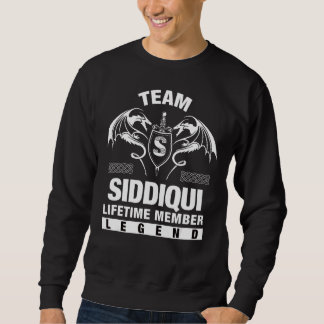 Team Siddiqui Lifetime Member Sweatshirt