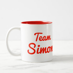 Team Simon Two-Tone Coffee Mug