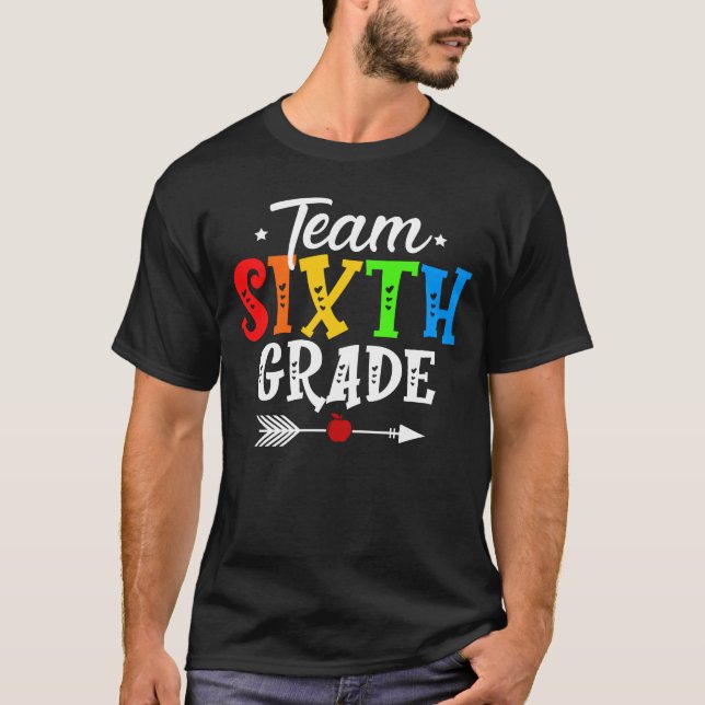 team sixth grade T-Shirt (Front)