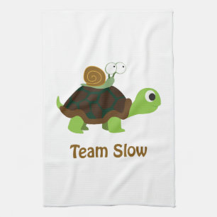 Team Slow Tea Towel