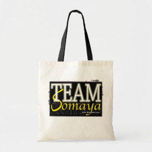TEAM SOMAYA - Black Tote Bag