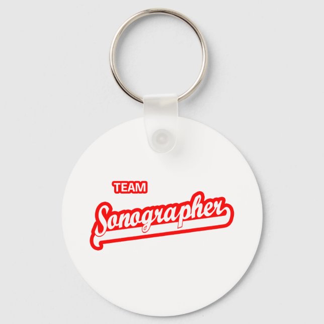 Team Sonographer Key Ring (Front)
