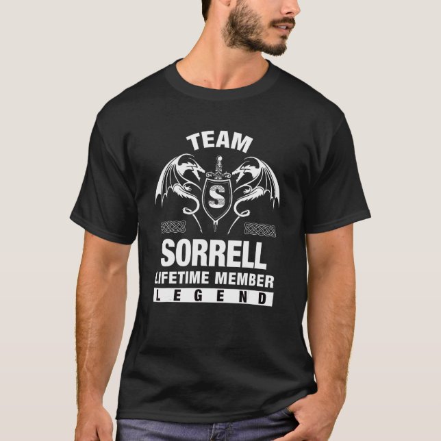 Team Sorrell Lifetime Member T-Shirt (Front)