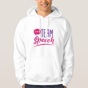 Team Speech SLP Language Pathologist Pathology Hoodie