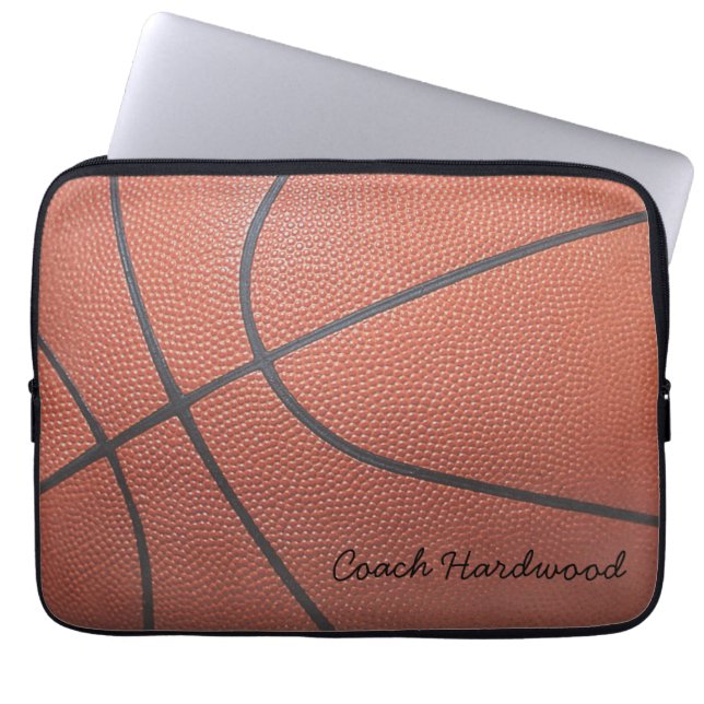 Team Spirit_Basketball skin look_Autograph Style Laptop Sleeve (Front)