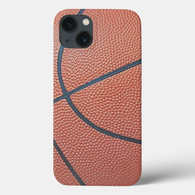 Team Spirit_Basketball texture_Hoops Lovers Case-Mate iPhone Case (Back)