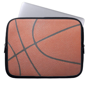 Team Spirit_Basketball texture look_Hoop it up! Laptop Sleeve