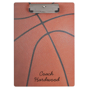 Team Spirit_Basketball texture look_personalized Clipboard