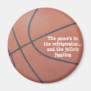 Team Spirit_Basketball texture Magnet