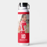 Team Spirit EDITABLE COLOR Water Bottle<br><div class="desc">Visit our shop at www.berryberrysweet.com for stylish and modern stationery and personalised gifts.</div>