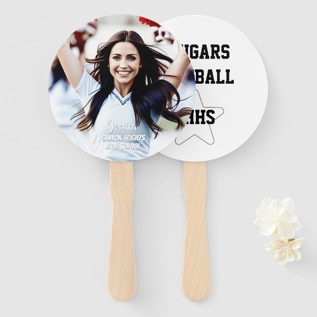 Team Spirit Fan Wavers | Set of 10 Fans (Front and Back)