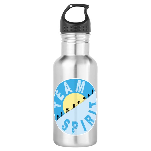 Team Spirit - Mountain Climbing 532 Ml Water Bottle (Front)