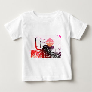 Team Sports Ball Basketball Net Coach Game Baby T-Shirt