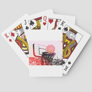 Team Sports Ball Basketball Net Coach Game Playing Cards