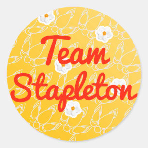 Team Stapleton Classic Round Sticker