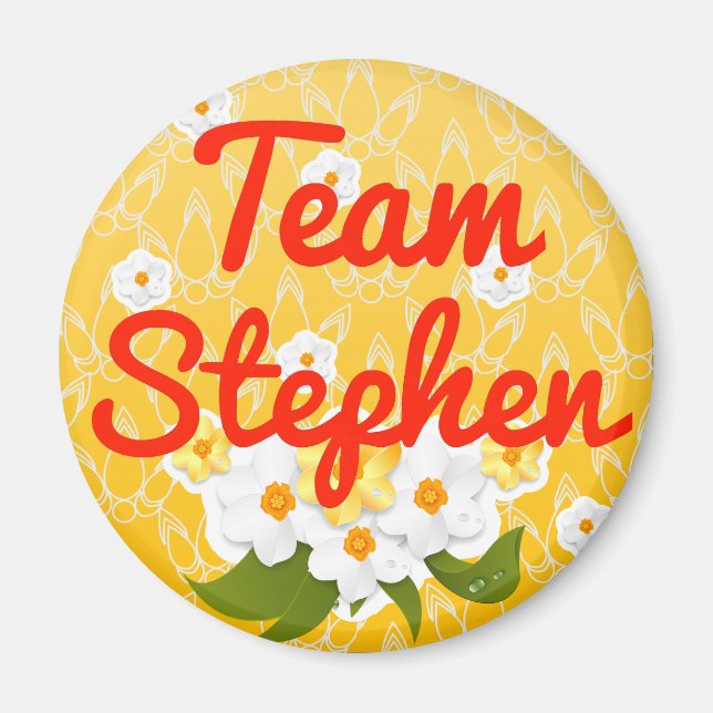 Team Stephen Magnet (Front)