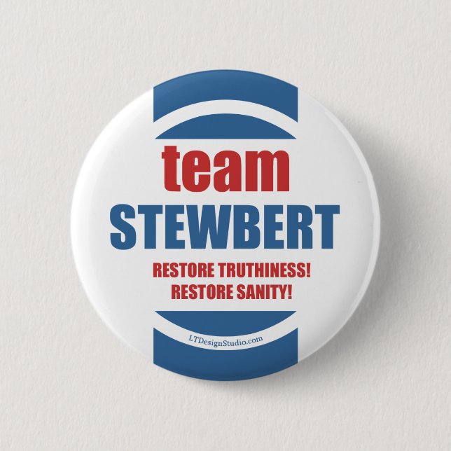 Team Stewbert - Button (Front)