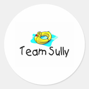 Team Sully Duck Classic Round Sticker