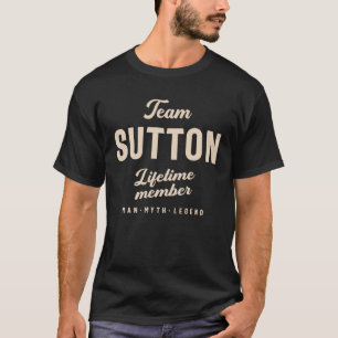Team Sutton Lifetime Member T-Shirt