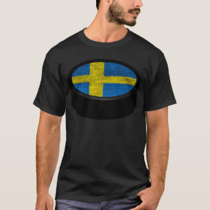 Team Sweden Hockey Puck vintage T-Shirt
