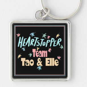 Team Tao And Elle Black Key Ring