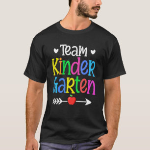 Team Team Kinder  Back To School 1st Day Teacher T-Shirt