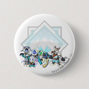 Team Terror Mountain Group 6 Cm Round Badge