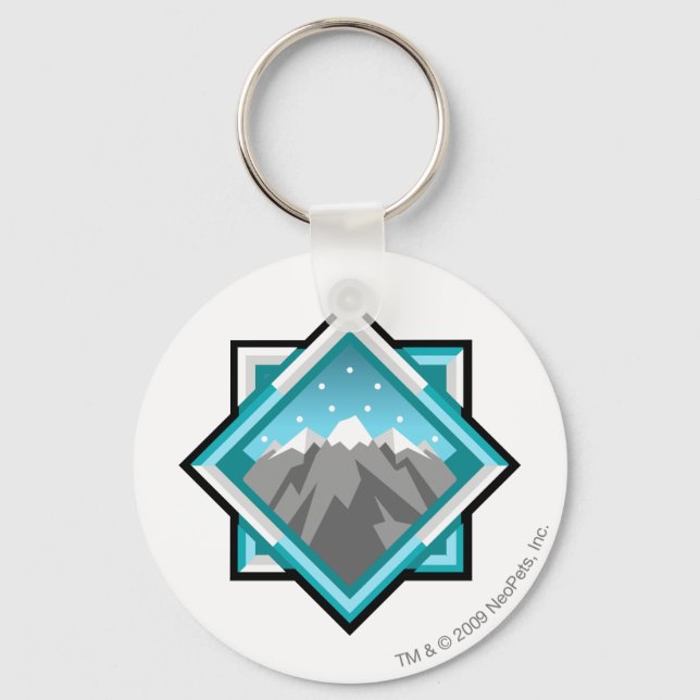 Team Terror Mountain Logo Key Ring (Front)
