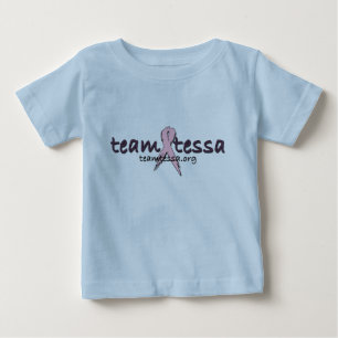 Team Tessa Baby Tee - Blue
