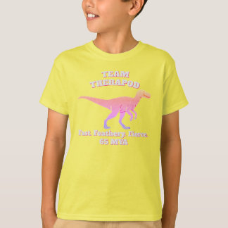 Team Theropod – Fast. Feathery. Fierce T-Shirt