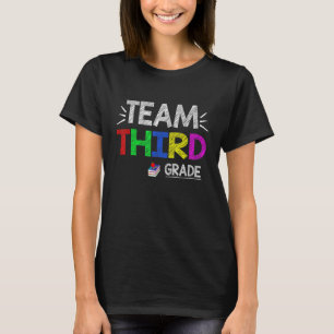Team Third Grade 3rd Grade Back To School T-Shirt